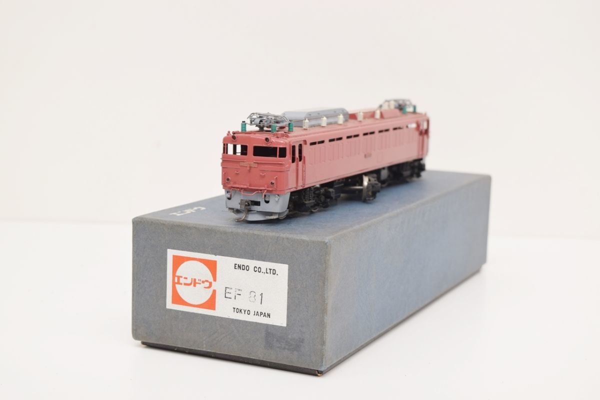 ヤフオク! -「エンドウ ef81」(機関車) (HOゲージ)の落札相場・落札価格 激安な エンドウEF81ヒサシ付き 赤2号 2000年製品 鉄道