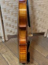 Suzuki Eternal Violin スズキ エターナル バイオリン No.1100 鈴木バイオリン 弦2品 ハードケース付き_画像4