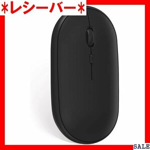 レシーバー ワイヤレスマウス Bluetooth&USB Black 対応 O ad Mous マウス Bluetooth 195