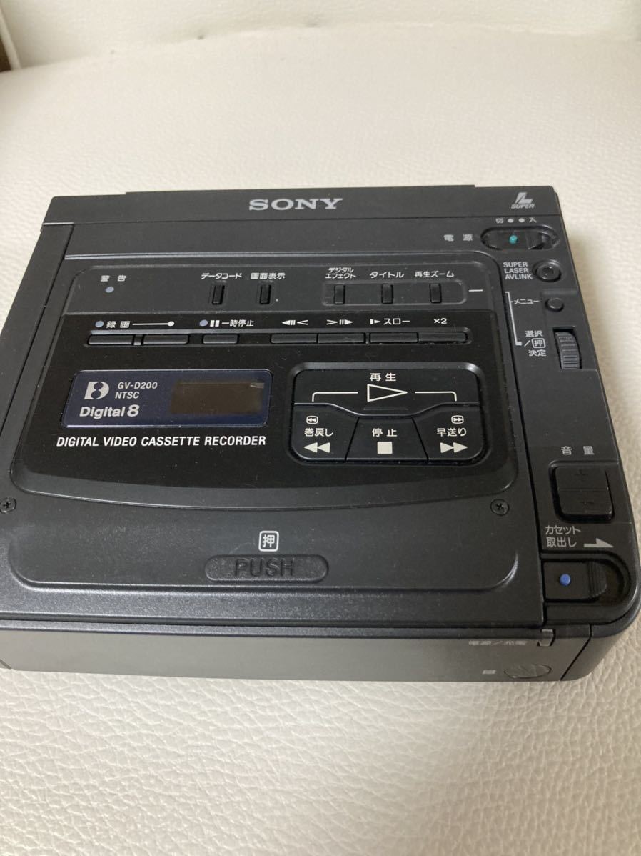 ヤフオク! -「gv-d200」(8ミリビデオデッキ) (ビデオデッキ)の落札相場 ご注文 GV-D200 SONY Hi8 digital8 ビデオデッキ その他