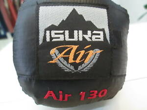 ISUKA　Air130　ダウンシュラフ　黒　未使用品