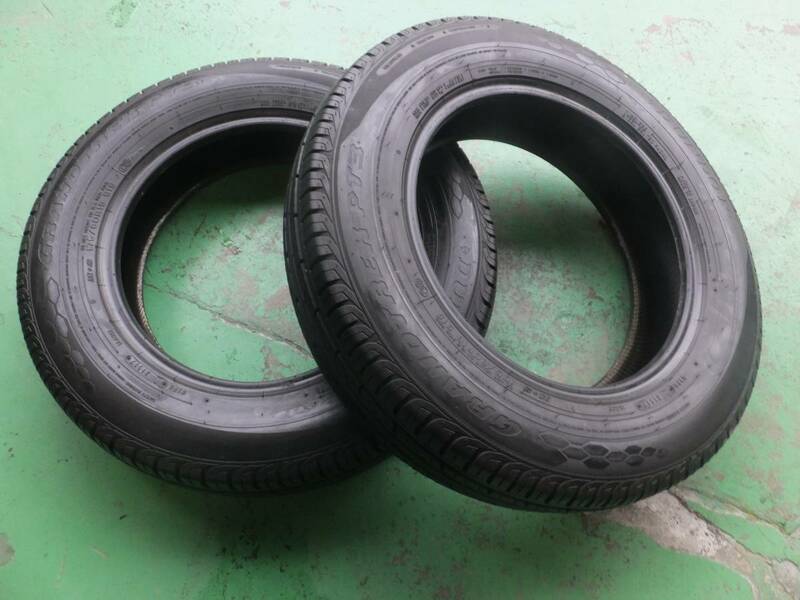 【中古タイヤ】DUNLOP GRANDTREK PT3★175/80R16 2017年製★2本SET!!ジムニー等に!!