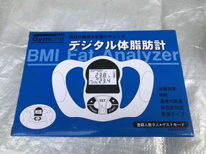 未使用 GYM LINEデジタル体脂肪計 ジムライン