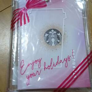 新品 STARBUCKS ホリデー2019 ジャーナルブック&クリアポーチ