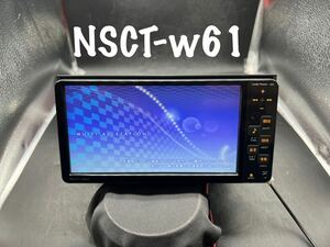 即決★トヨタ純正メモリーナビ NSCT-W61 ワンセグ　DISC AUX 地図2011年度