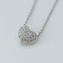 質屋 スワロフスキー ネックレス ハート 1809006 SWAROVSKI 44cm クリスタル みいち質店_画像3