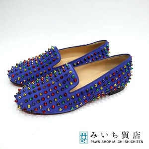 質屋 パンプス Christian Louboutin クリスチャン ルブタン シューズ スタッズ マルチ 表記サイズ 38 1/2 靴 みいち質店