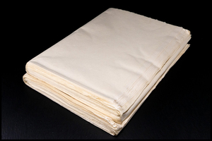 ◆天香楼◆本宇陀紙 93枚 2×6尺 古紙　経年時代物 AG3381