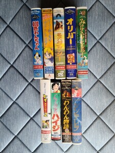 VHSディズニービデオ他 9本