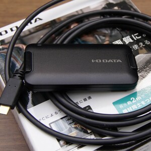 IO DATA(アイオーデータ) ウェブカメラ化 [USB-A接続 →ポート：HDMI] UVC対応 変換アダプター GV-HUVC/S