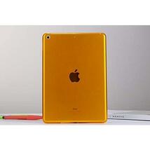 オレンジ iPad Mini5 ケースクリアiPad Mini 2019 ケース ipad mini4 ケース クリア ソフトカバー 衝撃吸収 TPUケース シリコン_画像3