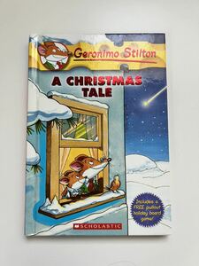 SCHOLASTIC A CHRISTMAS TALE Geronimo Stilton английский язык книга с картинками ska la палочка иностранная книга 