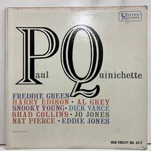 ■即決 Paul Quinichette / st ual4077 33076 =Ual4024 Like Basie ポール・クイニシェット