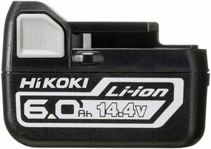 送料無料 未使用 HiKOKI ハイコーキ 旧日立工機 リチウムイオン電池 BSL1460 14.4V 6.0Ah 純正バッテリー