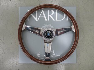 未使用　正規品　NARDI　CLASSIC　クラシック　品番　N140　380ｍｍ　ウッド＆ポリッシュスポーク　現品のみ