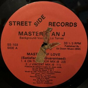 Master C An J / Master Of Love (Satisfaction Guaranteed)