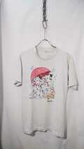 Vintage rain spots disney 101 Dalmatians t-shirt 90s 101匹わんちゃん レインスポット ディズニー 93年 アメリカ製 ビンテージ_画像5