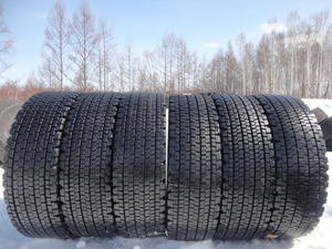 ●1945 冬 美品7分山 ブリヂストン W900 245/70R19.5 136/134J 6本 №上