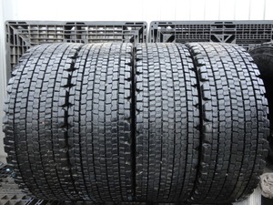 ●887 冬 ブリヂストン W900 245/70R19.5 136/134J 4本 2018年製