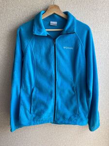 コロンビア Columbia フリースジャケットアウトドアターコイズブルー