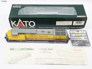 ★KATO GE C44-9W DASH 9 37-1305 Union Pacific #9702 HOゲージ 機関車 鉄道模型 付属品 元箱付き 7504M9-3