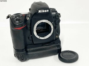 ★シャッターOK◎ Nikon ニコン D700 FX 一眼レフ デジタルカメラ ボディ MB-D10付 バッテリー有 9474O5-7