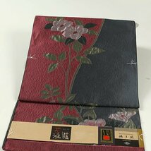 【和遊館】ONF606　仕立付！本場筑前博多織『内田織物』謹製紋八寸名古屋帯_画像2