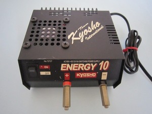 【送料無料】京商　KYOSHO　 パワーサプライ 安定化電源 ENERGY10 動作確認済み 12V 10A　ラジコン　電子工作用 