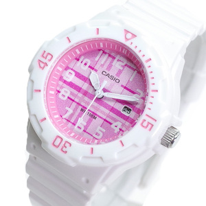 【新品】【箱無し】カシオ CASIO 腕時計 レディース LRW-200H-4C クォーツ ピンク ホワイト