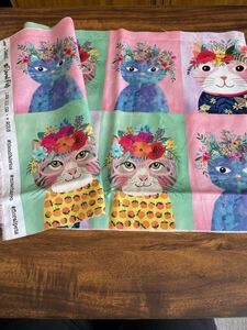 Flower pets 布ハギレ ラスト