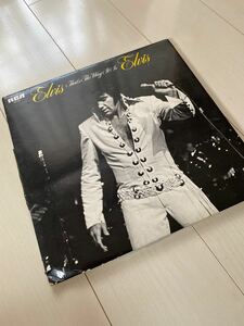 LPレコード Elvis- that's the way it is エルヴィス