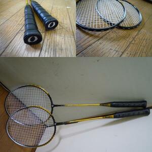 *USED used good goods IGNIOignio badminton racket IG-200S 2 ps * condition excellent 