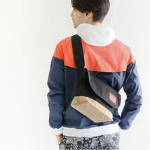 【極美品】マンハッタン ポーテージ Manhattan Portage_Suede Fabric Casual MessengerBag JR メッセンジャー バッグ_画像9