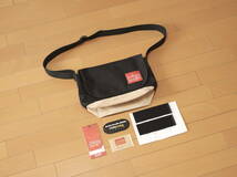 【極美品】マンハッタン ポーテージ Manhattan Portage_Suede Fabric Casual MessengerBag JR メッセンジャー バッグ_画像1