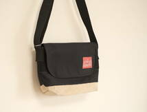 【極美品】マンハッタン ポーテージ Manhattan Portage_Suede Fabric Casual MessengerBag JR メッセンジャー バッグ_画像6