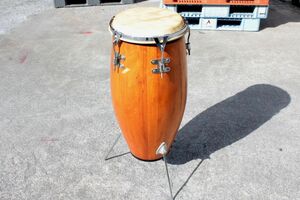 Pearl パール コンガ ヘッド約30cm 脚付き 民族楽器 打楽器