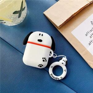 スヌーピーシリコン第1/2世代に適用 エアーポッズ AirPods ケース
