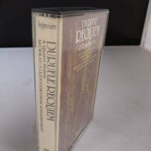 T1086 カセットテープ モーリス・デュリュフレ Durufl, English Chamber Orchestra, Matthew Best Requiem & Four Motetsの画像3