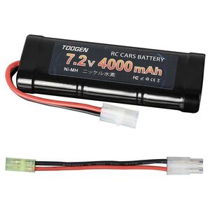 ニッケル水素 バッテリー 7.2V 4000mAh 大容量 ラジコン バッテリー