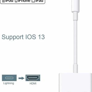 iPhone HDMI 変換 アダプタ ライトニング avアダプタ 設定不要