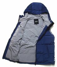 未使用 メンズ M QUILTING DOWN VEST M316107 NAVY / キルティング ダウン ベスト MARATHON JACKSON マラソン ジャクソン_画像4