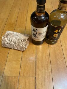 竹鶴ウイスキーと黒空瓶