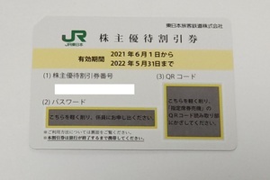 JR東日本　株主優待割引券　2枚セット　2022.5.31まで　送料込