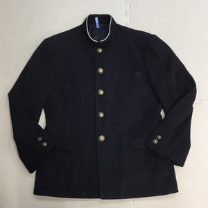 Bランク M251 (中古) 学ラン 160A 男子学生服 /黒/ZOL/制服/学生/中学校/男子学生/男子中学生/標準型学生服