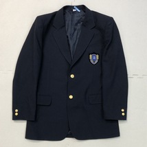 U700 (中古) 愛知方面 校名不明 Bランク ブレザー 男子学生服 /A6T/HELLO STUDENT/濃紺/冬服/冬用/男子学生/制服/中学校/高校_画像1