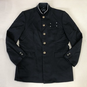 Cランク M105 (中古) 学ラン 165Ａ 男子学生服/黒/MOTTAINAI/学生服/制服/学生/中学校/高校/男子中学生/男子高生/標準型学生服