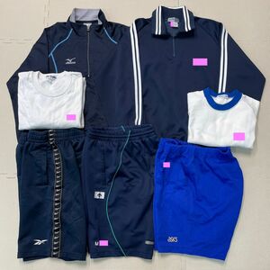 YJ183 ( used ) Hyogo direction . name unknown jersey 7 point set /13/S/L/XO/ long sleeve / short sleeves / shorts /EYETOP/asics/ junior high school / high school / gym uniform / gym uniform / physical training 