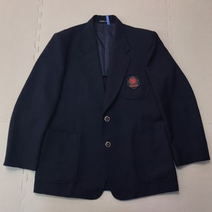 Cランク Y790 (中古) 東京都 西東京市立保谷中学校 ブレザー M 男子学生服 /紺/SCHOOLWEAR/制服/学生/中学校/男子学生/学生服