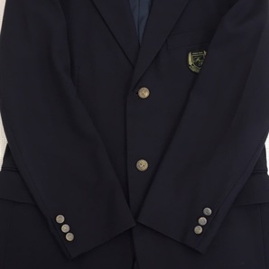 AT28-4 (中古) 栃木県 國學院大學栃木高校 男子学生服 3点セット /指定品/170A/W76/ブレザー/冬ズボン/ネクタイ/M.YURIKO/制服/冬服/中学校の画像2