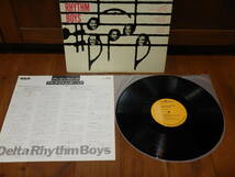 LP MONO盤 THE DELTA RHYTHM BOYS/PRESENTING デルタ・リズム・ボーイズ TAKE THE A TRAIN/MY BLUE HEAVEN/St. LOUIS BLUES 他_画像4